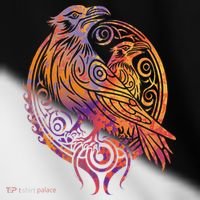 Odins Raven Norse Mythology Viking Birds Celtic Knots Asgard Toddler Fine Jersey T-Shirt thumb 2