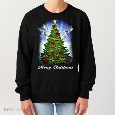 Ornament Merry Christmas Tree Women's Sweatshirt