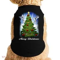 Ornament Merry Christmas Tree Doggie Tank thumb 0