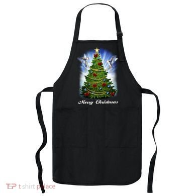 Ornament Merry Christmas Tree Apron