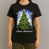 Ornament Merry Christmas Tree T-Shirt thumb 4
