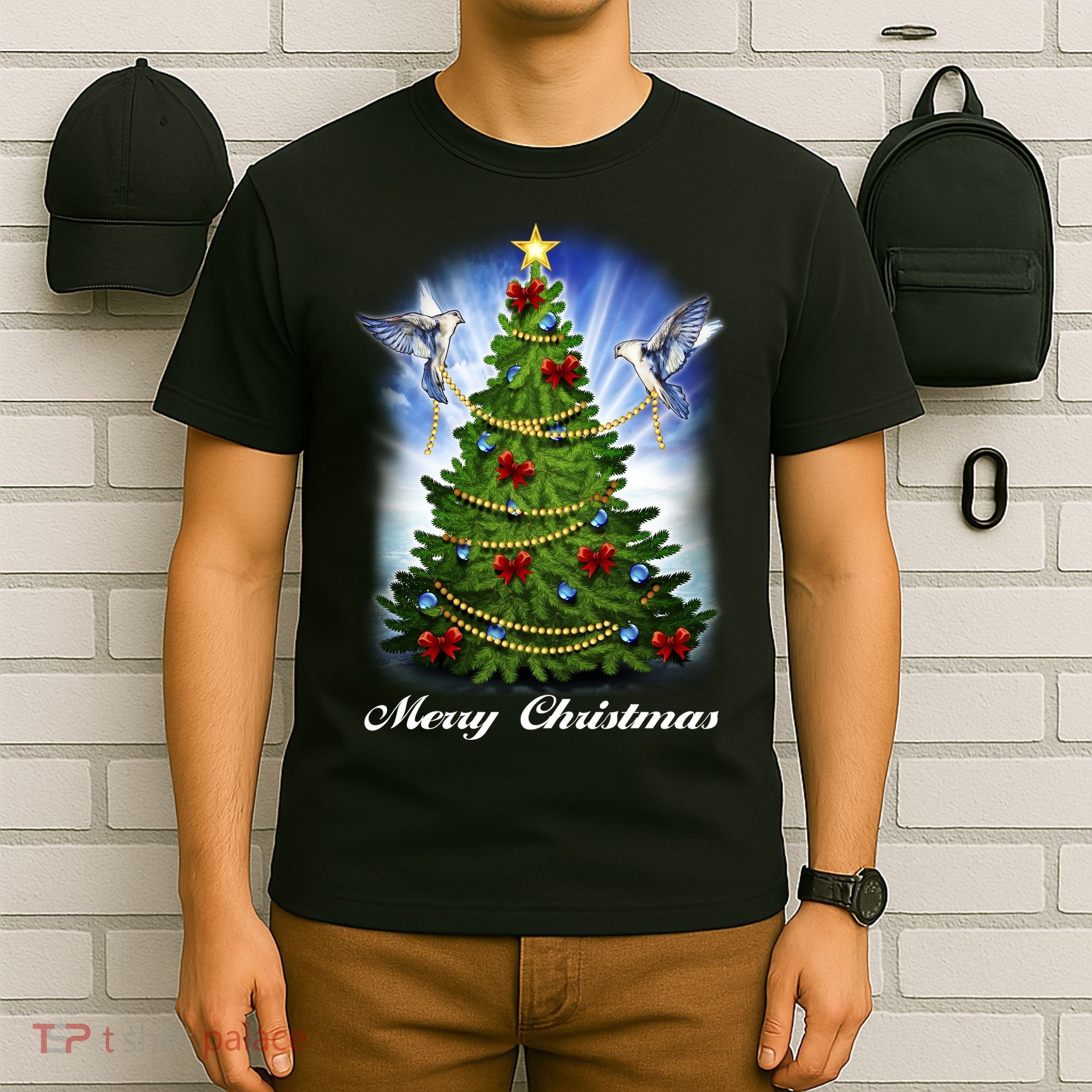Ornament Merry Christmas Tree T-Shirt