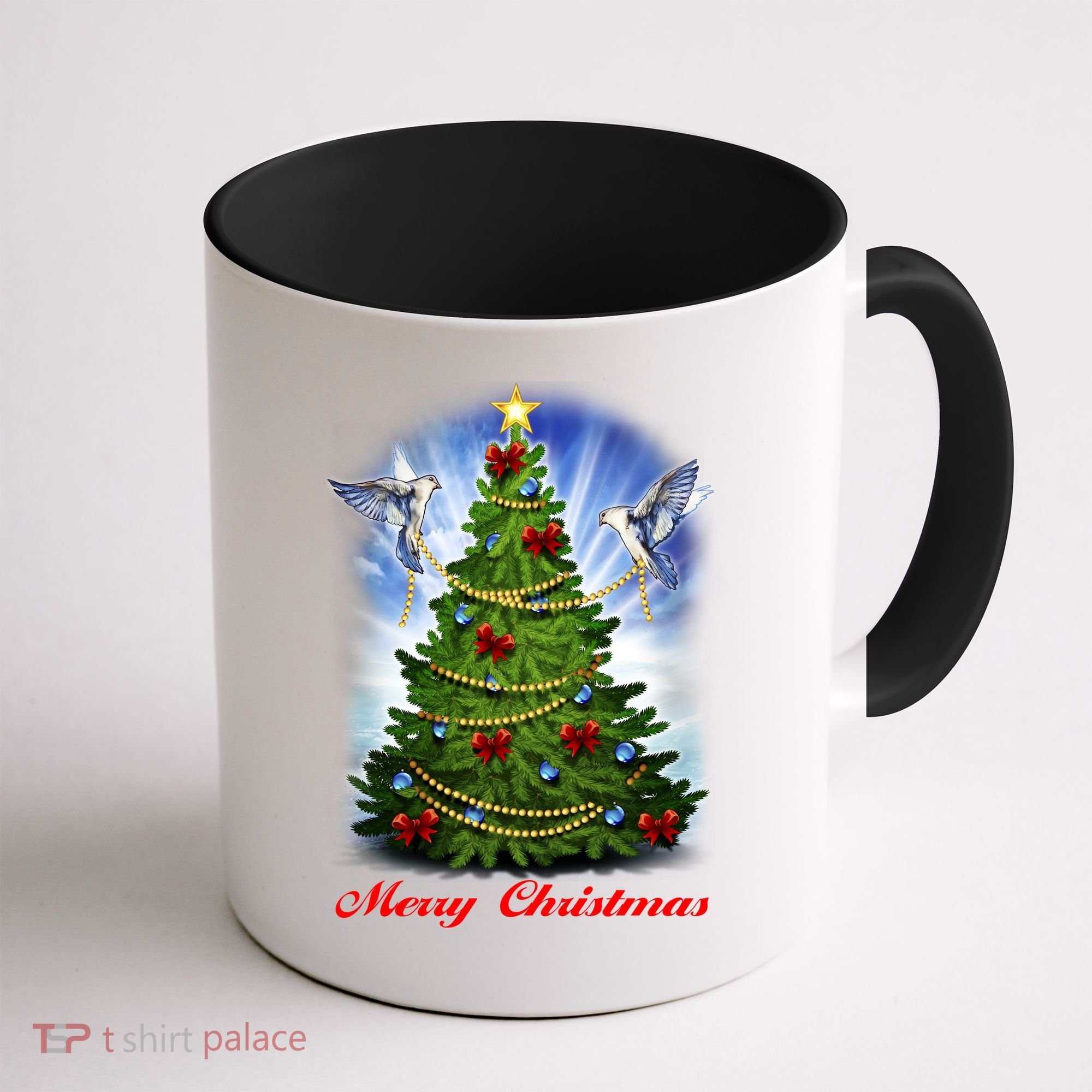 Ornament Merry Christmas Tree Coffee Mug