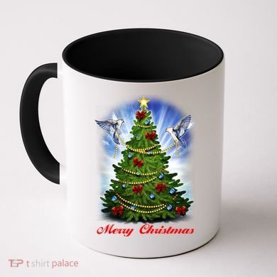 Ornament Merry Christmas Tree Coffee Mug