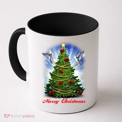 Ornament Merry Christmas Tree Coffee Mug