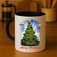 Ornament Merry Christmas Tree Coffee Mug thumb 4