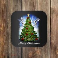 Ornament Merry Christmas Tree Coaster thumb 0