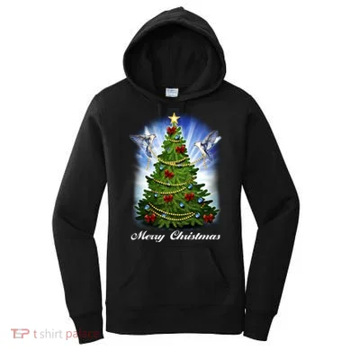 Ornament Merry Christmas Tree Women's Hoodie