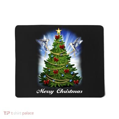 Ornament Merry Christmas Tree Mousepad