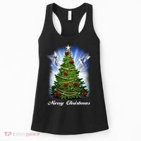 Ornament Merry Christmas Tree Women's Tank Top thumb 0