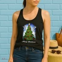 Ornament Merry Christmas Tree Women's Tank Top thumb 2