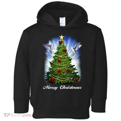 Ornament Merry Christmas Tree Toddler Hoodie