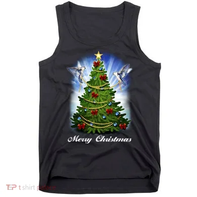 Ornament Merry Christmas Tree Tank Top