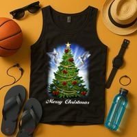 Ornament Merry Christmas Tree Tank Top thumb 4