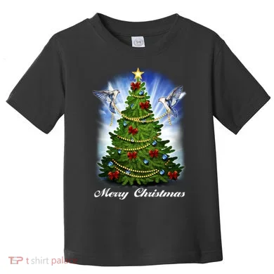 Ornament Merry Christmas Tree Toddler T-Shirt