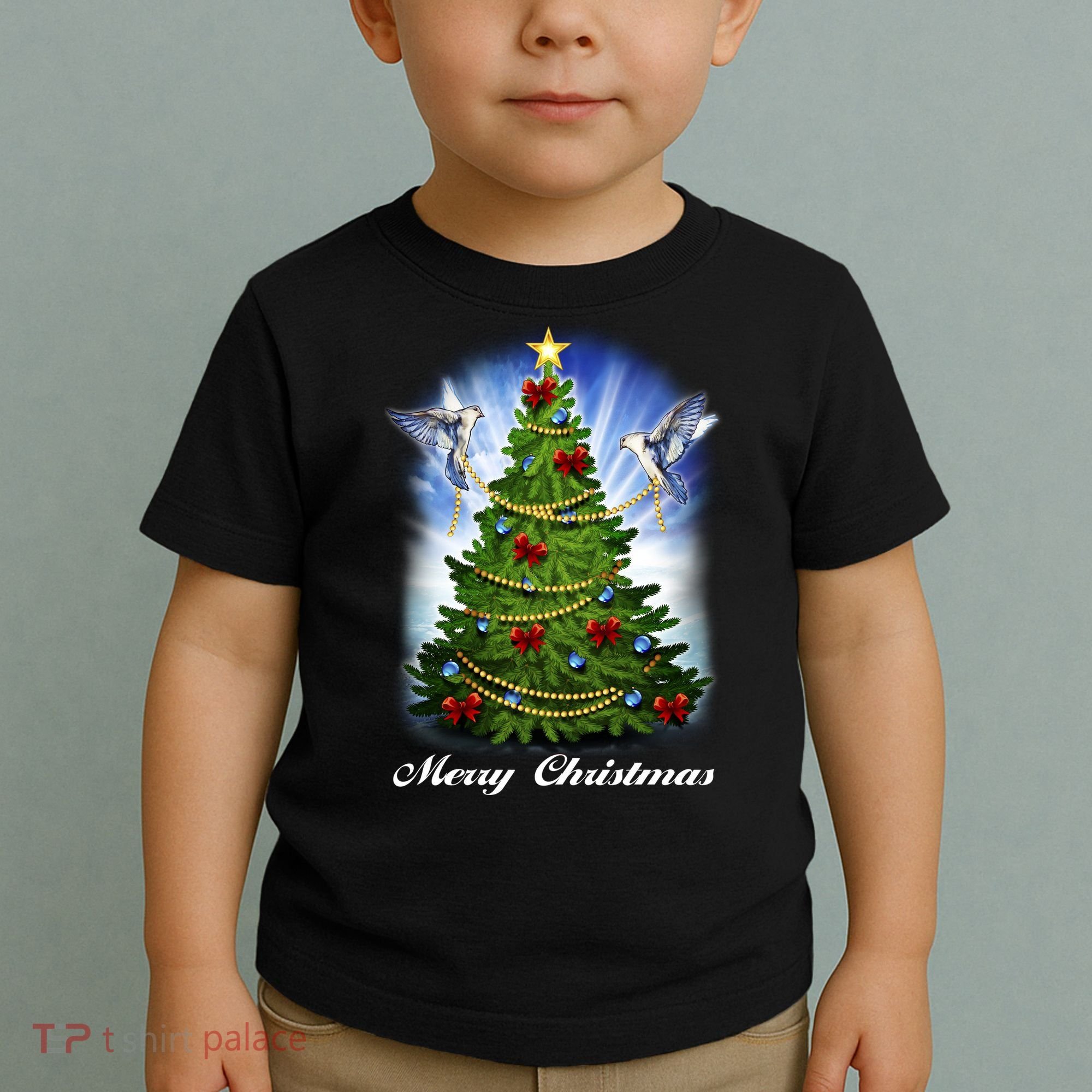 Ornament Merry Christmas Tree Toddler T-Shirt
