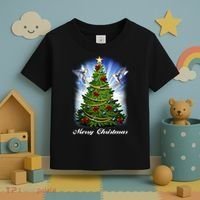 Ornament Merry Christmas Tree Toddler T-Shirt thumb 3