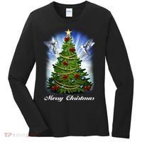 Ornament Merry Christmas Tree Women's Long Sleeve Shirt thumb 0