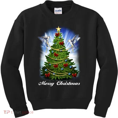 Ornament Merry Christmas Tree Kids Sweatshirt