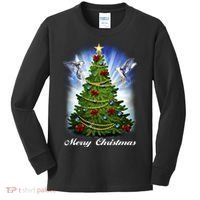 Ornament Merry Christmas Tree Kids Long Sleeve Shirt thumb 0