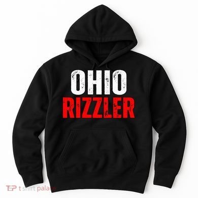 Ohio Rizzler Ohio Rizz Funny Ironic Hoodie