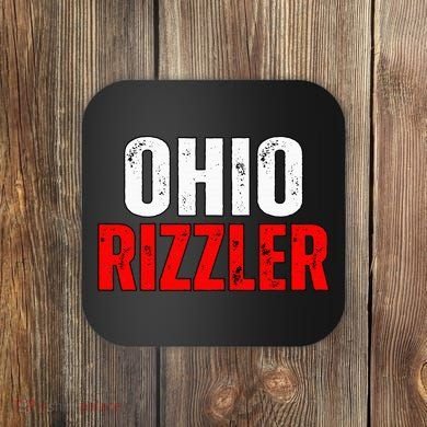 Ohio Rizzler Ohio Rizz Funny Ironic Coaster