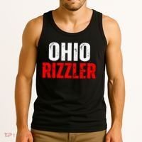 Ohio Rizzler Ohio Rizz Funny Ironic Tank Top thumb 3
