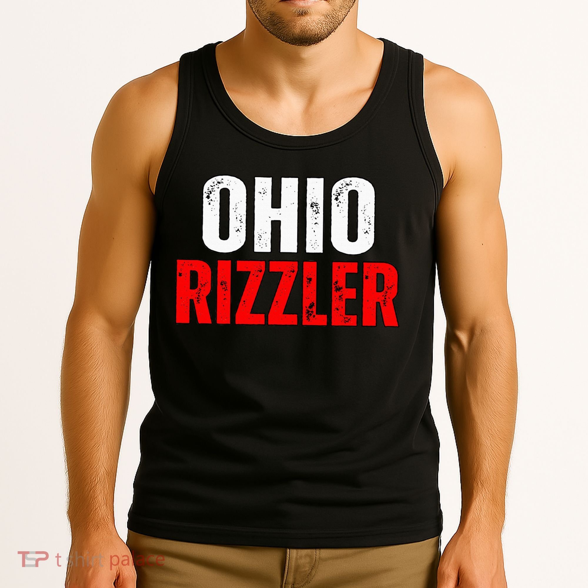 Ohio Rizzler Ohio Rizz Funny Ironic Tank Top