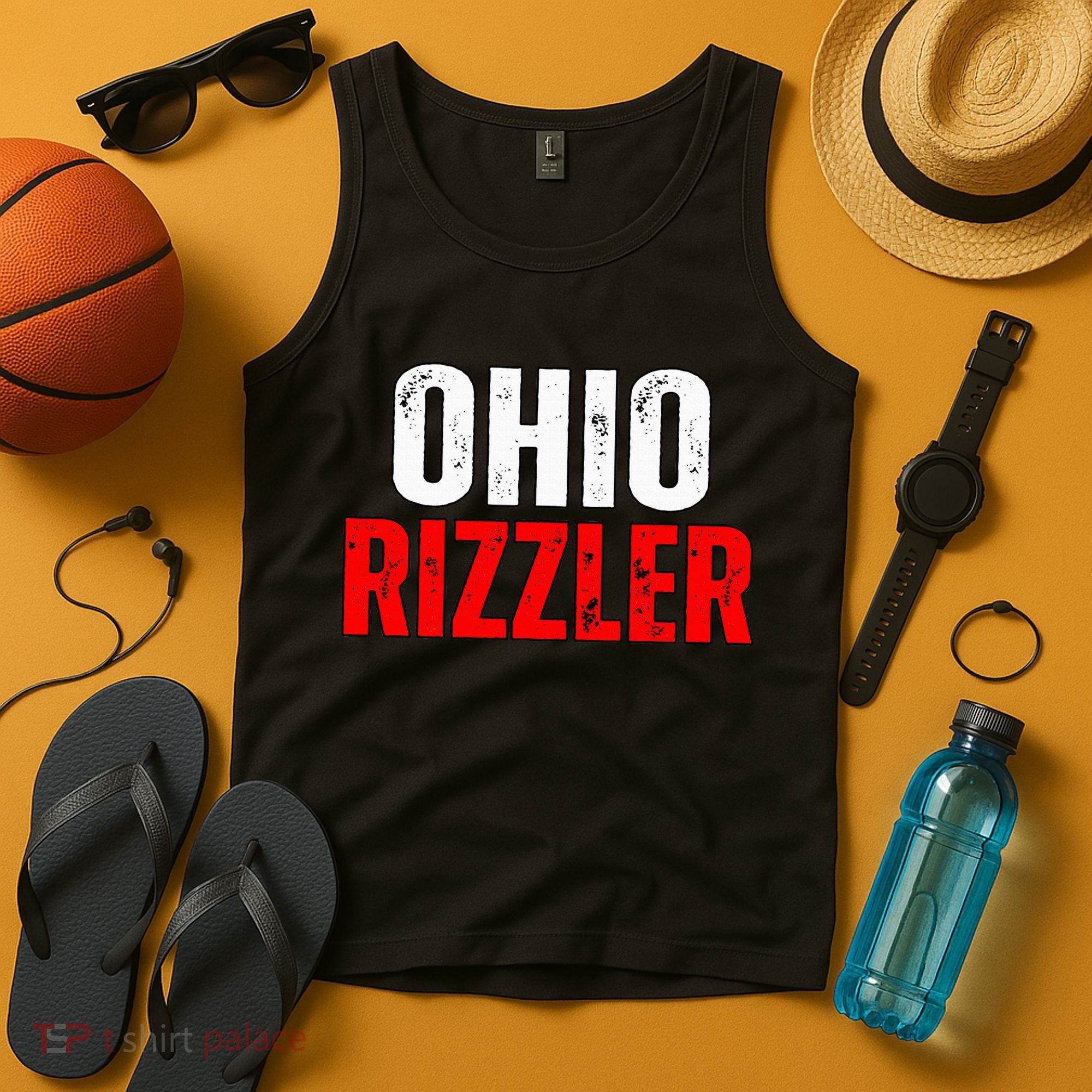 Ohio Rizzler Ohio Rizz Funny Ironic Tank Top