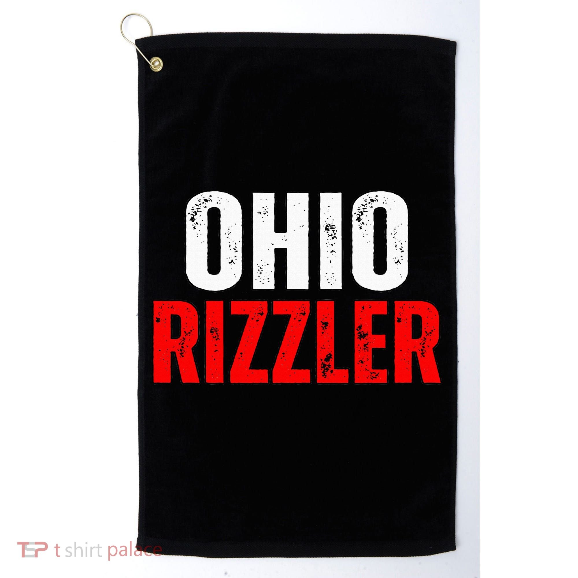 Ohio Rizzler Ohio Rizz Funny Ironic Golf Towel