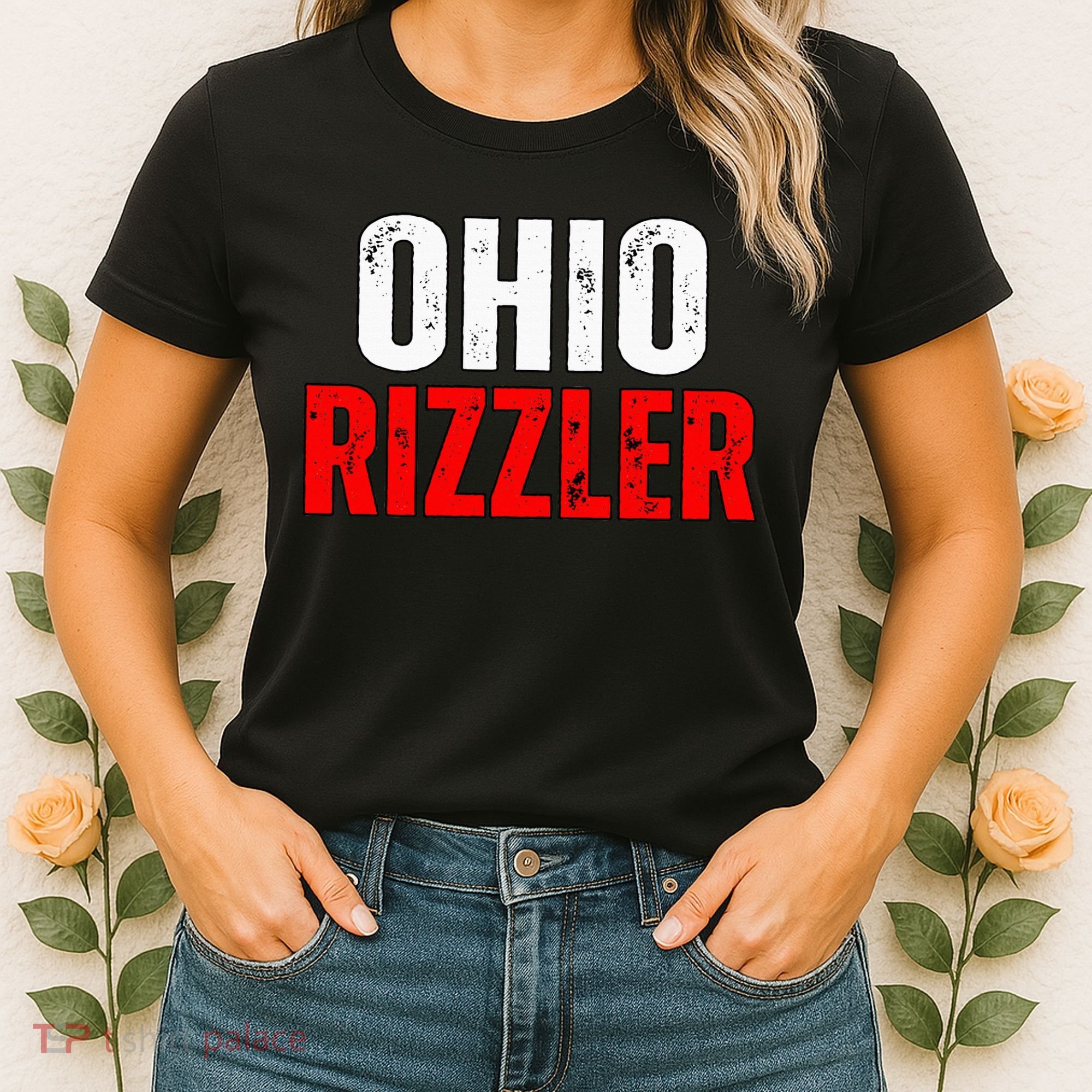 Ohio Rizzler Ohio Rizz Funny Ironic Women's T-Shirt