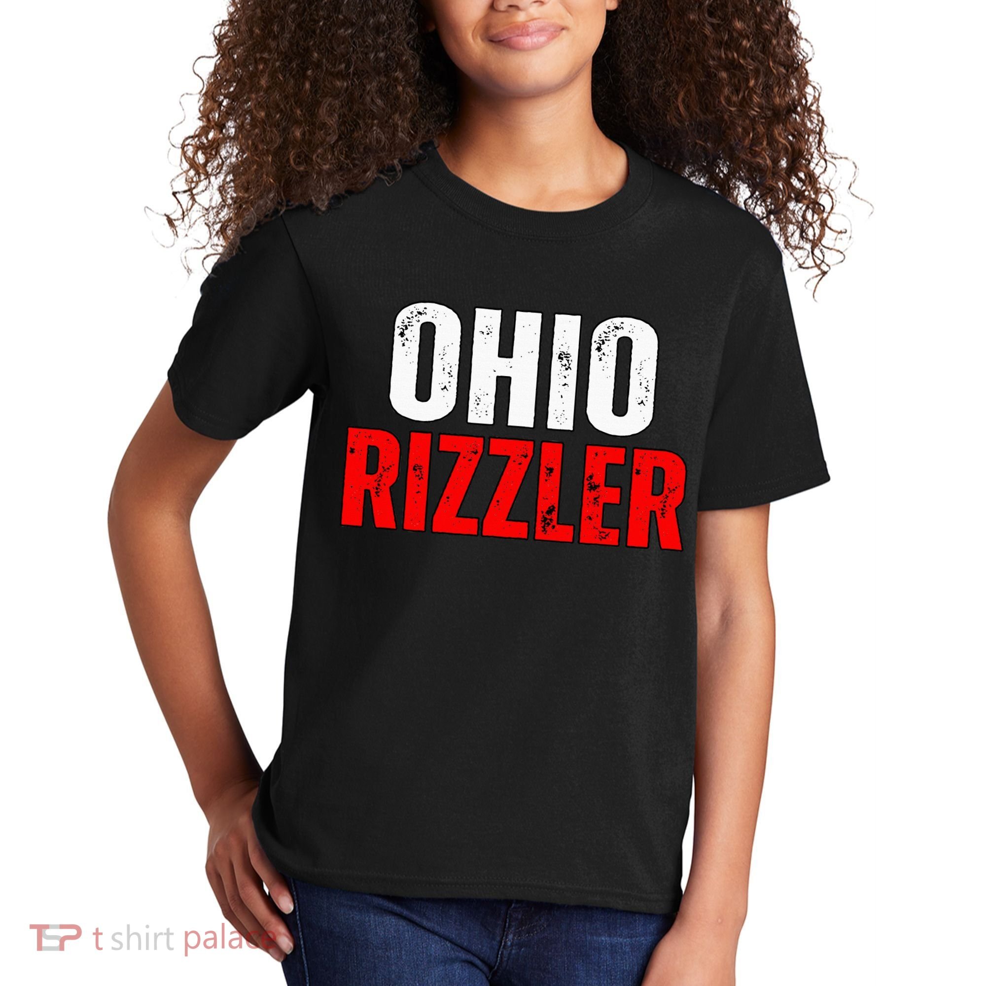 Ohio Rizzler Ohio Rizz Funny Ironic Kids T-Shirt
