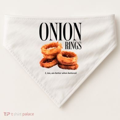 Onion Rings USA-Made Doggie Bandana