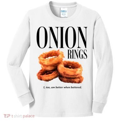 Onion Rings Kids Long Sleeve Shirt