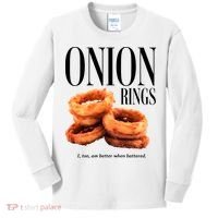 Onion Rings Kids Long Sleeve Shirt thumb 0