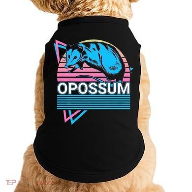 Opossum Retro Doggie Tank