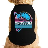 Opossum Retro Doggie Tank thumb 0