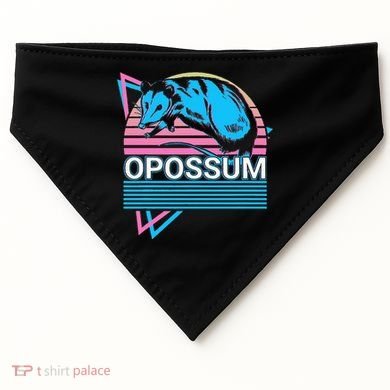 Opossum Retro USA-Made Doggie Bandana