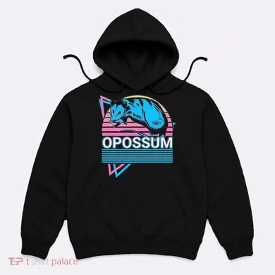 Opossum Retro Hoodie