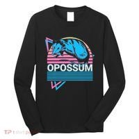 Opossum Retro Long Sleeve Shirt thumb 0