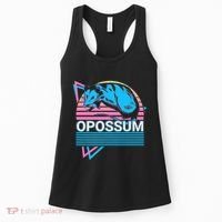 Opossum Retro Women's Tank Top thumb 0