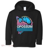 Opossum Retro Toddler Hoodie thumb 0