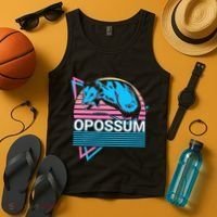 Opossum Retro Tank Top thumb 4