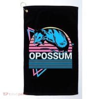 Opossum Retro Golf Towel thumb 0