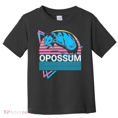 Opossum Retro Toddler T-Shirt