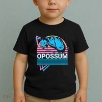 Opossum Retro Toddler T-Shirt thumb 2