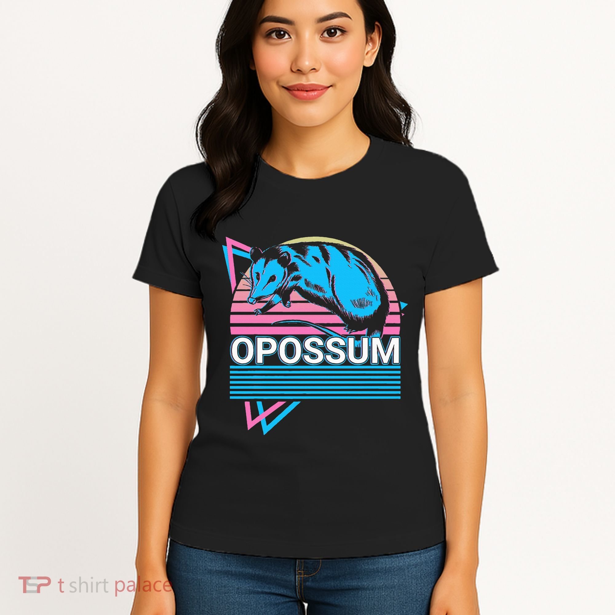 Opossum Retro Women's T-Shirt