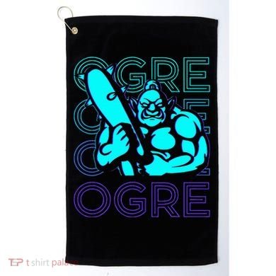 Ogre Retro Golf Towel