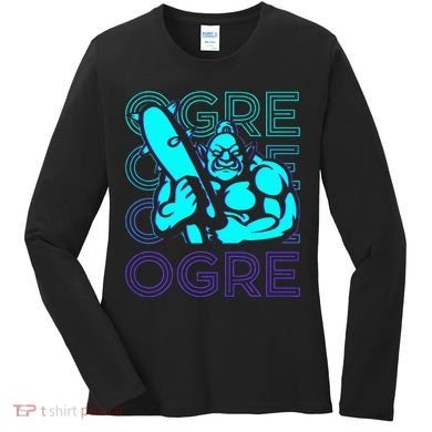 Ogre Retro Women's Long Sleeve Shirt