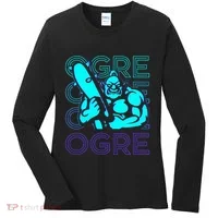 Ogre Retro Women's Long Sleeve Shirt thumb 0